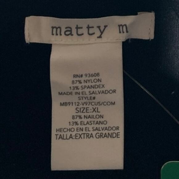 Matty Womens Black Leggings XL - Picture 6 of 6